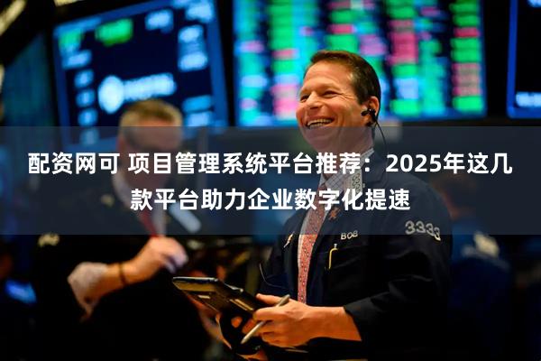 配资网可 项目管理系统平台推荐：2025年这几款平台助力企业数字化提速